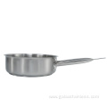 Stainless steel single handle family sauce pot